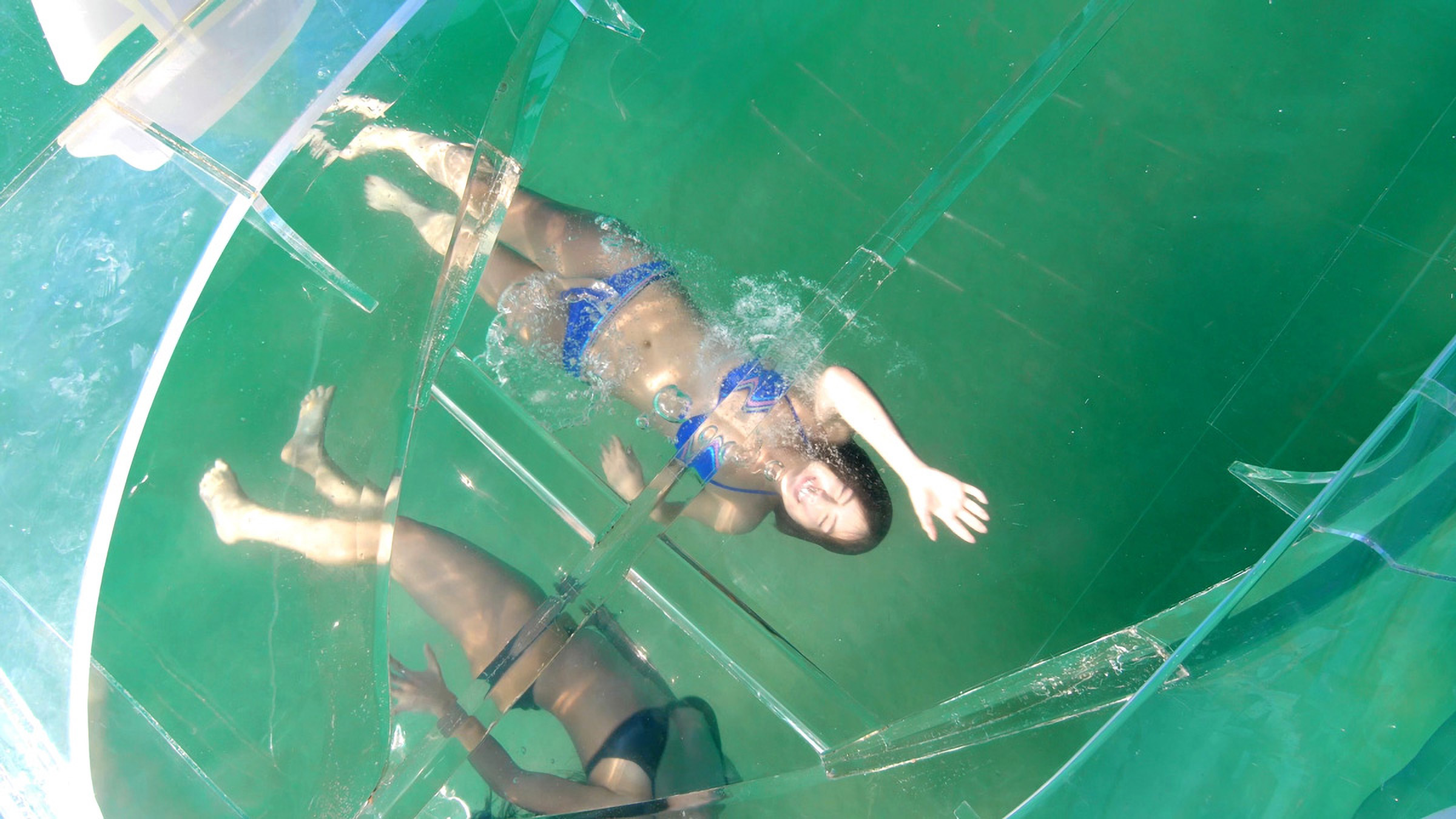 Swimming under a Clear Boat in Los Cabos | GlobeQuest Blog